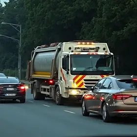 caminhão de lixo