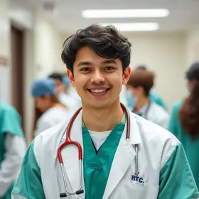 jovem aprovado em três faculdades de medicina