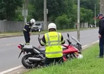 acidente entre motos