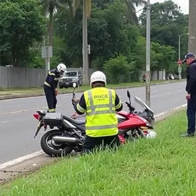 acidente entre motos