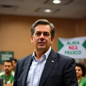 reunião Haddad e Márcio França