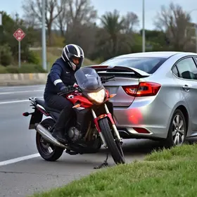 motociclista ferida em acidente Franca SP