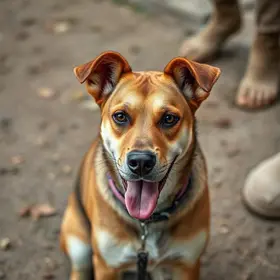 mulher procura por dono de cachorro em Franca, SP