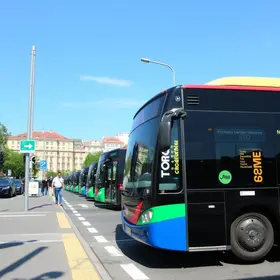 linhas de ônibus do transporte público