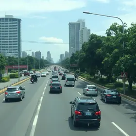 congestionamentos na Zona Sul de Franca