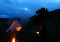experiência no camping do Hallel